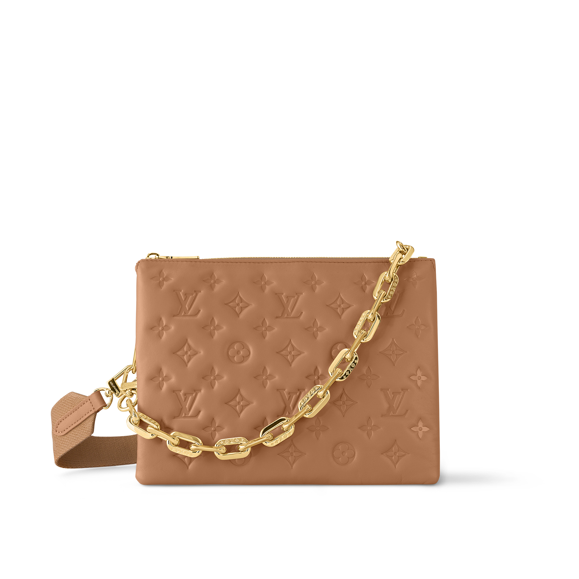 Louis Vuitton ゴールド ハンドバッグ Coussin PM Bag - Luxury Coussin Natural | LOUIS VUITTON